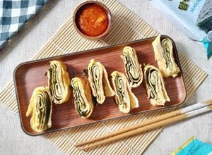 Foto resep Seaweed Omlette