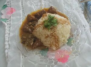 صورة لوصفة لحمة بالصوص البنى (بيكاتا)