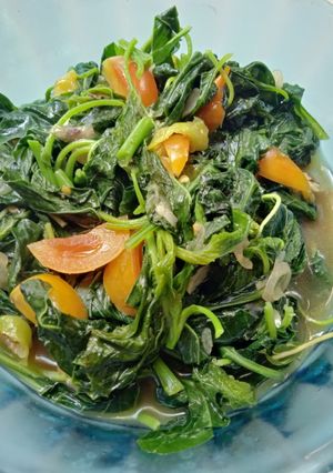 Foto resep Tumis Bayam