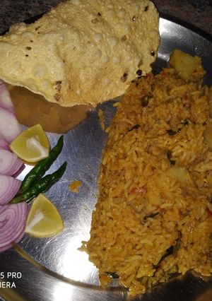 निलंगा राईस (rice recipe in marathi) रेसिपी चे मुख्य फोटो 