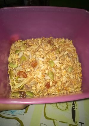 Foto resep Homemade healty granola