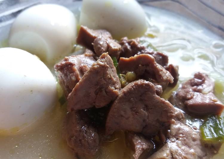 Bagaimana Memasak Soto hati ayam mpasi 8 bulan +, Enak