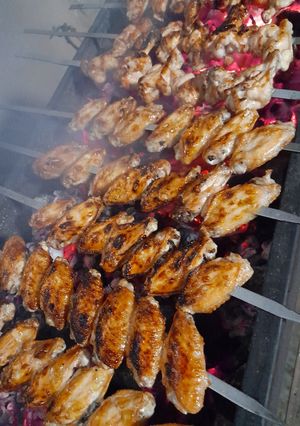 عکسی از دستور بال کبابی