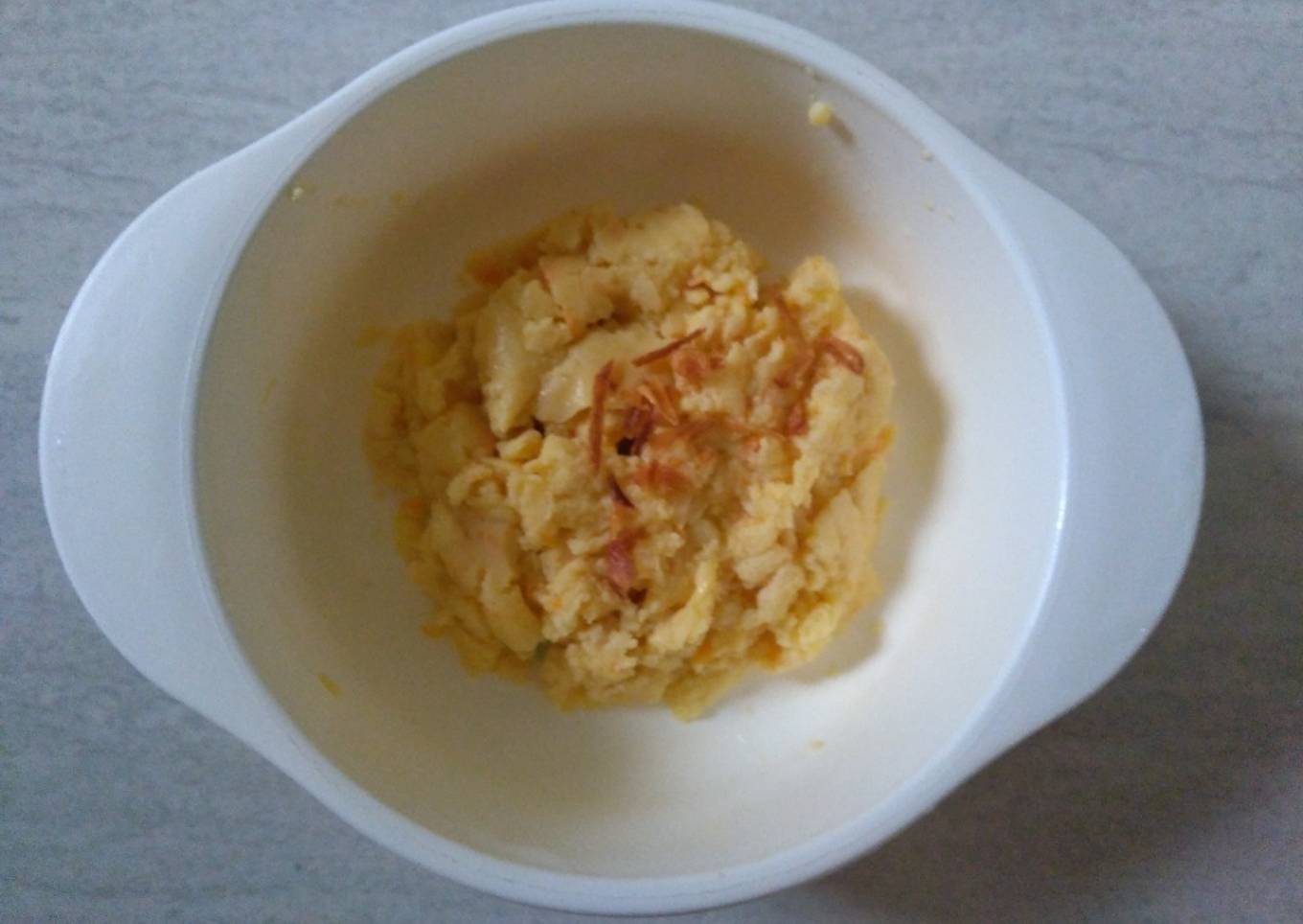 Egg Mashed Potato (MPASI 1y+)
