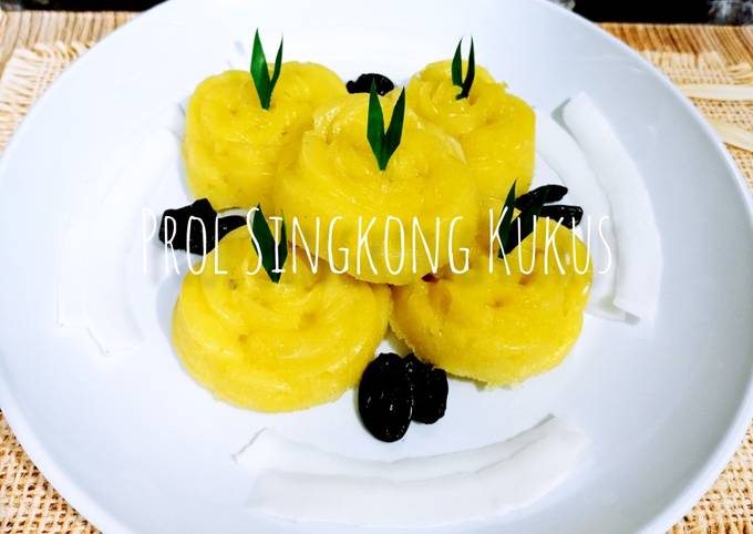 Prol Singkong Kukus