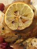Meyer Lemon Chicken with Fresh Cranberries