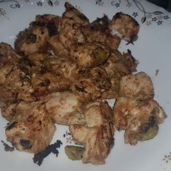 A picture of Chicken tikka boti.