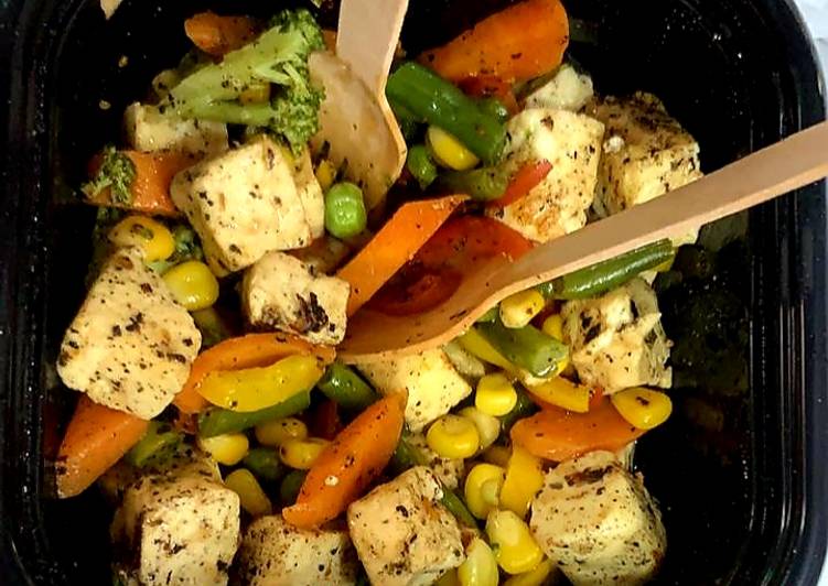 How to Prepare Speedy Vegetable Salad