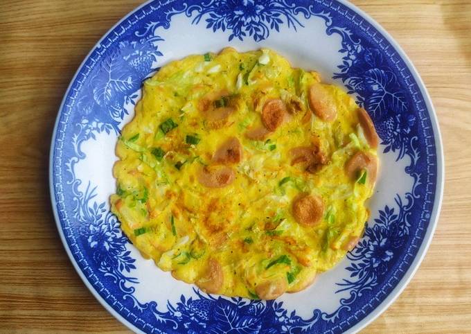 Pizza Sayuran ala Okomiyaki
