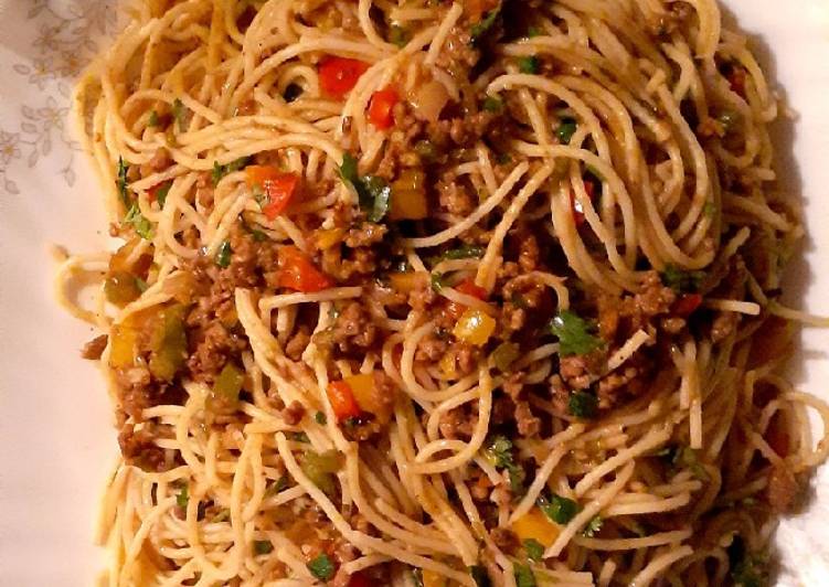 Recipe of Super Quick Homemade Spaghetti bolognese