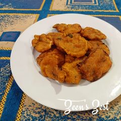 A picture of Turnip Pakoras.