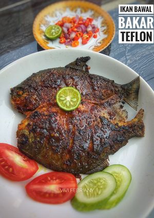 Foto resep Ikan bawal bakar teflon