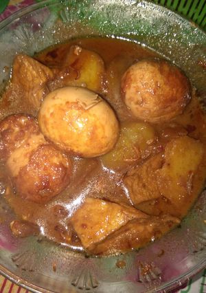 Foto resep Semur Telur