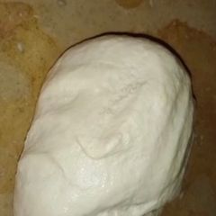 A picture of Pizza dough without yeast🍕.