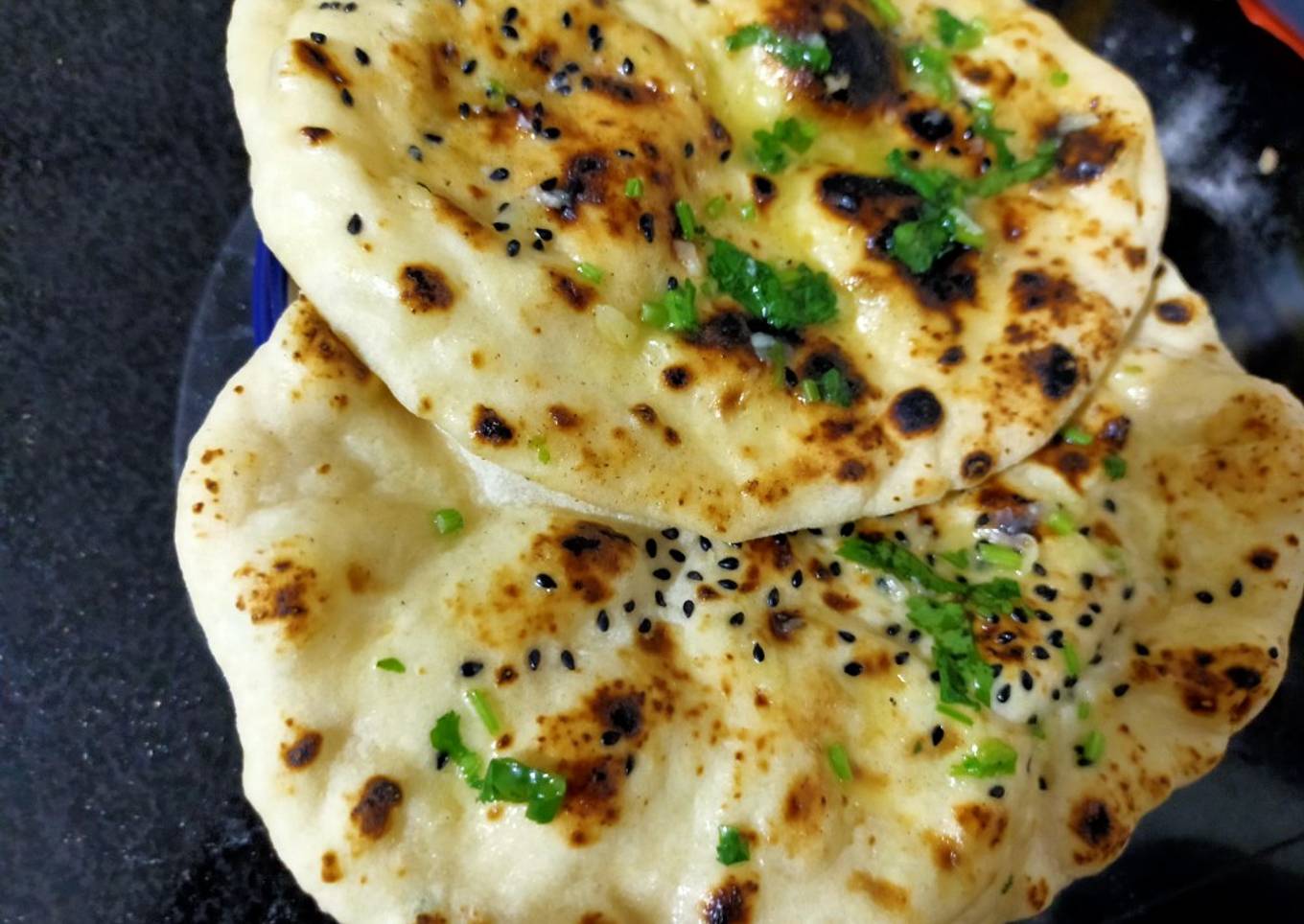 Garlic-Butter Naan