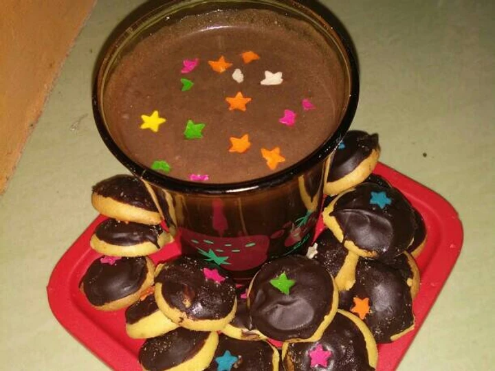 Cara Mudah Membikin Resep Ice chocolate springkle yang Enak Banget Anti Ribet, Mantap Sekali