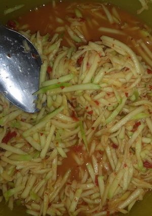 Foto resep Rujak mangga serut