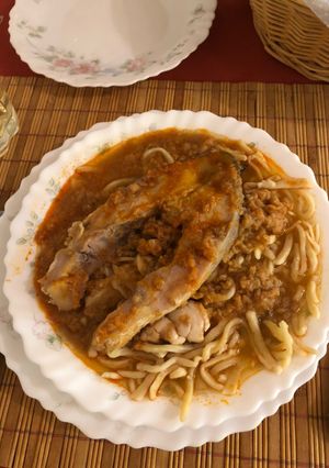 Halászlé gyufatésztával (Bajai halászlé) recept fotója