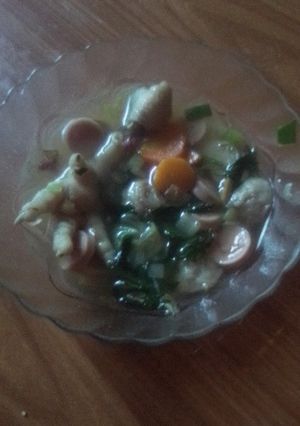 Foto resep Sop ceker menu balita