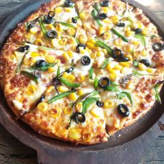 A picture of Cheese pizza.