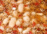 Una foto de poroto al escabeche