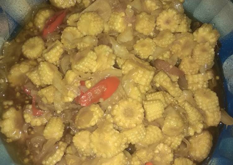 Cara mudah memasak Sayur oseng kubis dan putren yang mudah