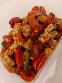 Foto resep Tumis kulit melinjo pedas