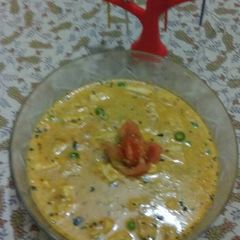 A picture of Milky mutter paneer.