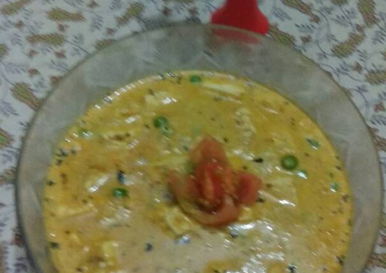 Step-by-Step Guide to Prepare Perfect Milky mutter paneer Cooking Basics for Beginners