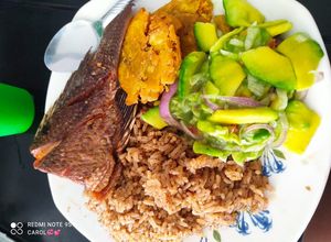 Una foto de Arroz de coco - Plato típico de la región caribe