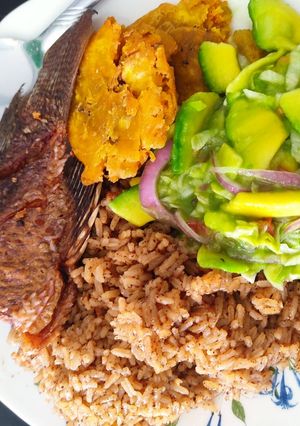 Una foto de Arroz de coco - Plato típico de la región caribe
