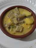 Papas con cuero