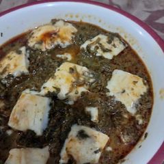 A picture of Palak Paneer 😊.