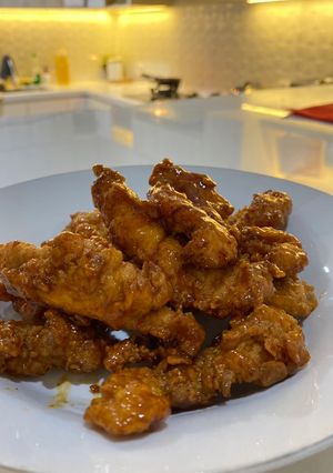 Foto resep Spicy Honey Chicken
