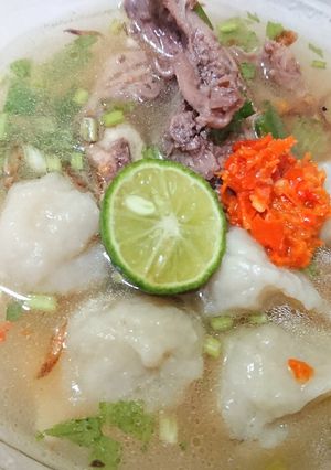 Foto resep Cilok goang kuah seger
