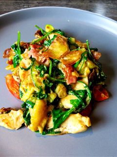 Hähnchenpfanne mit Gemüse Rezepthauptbild