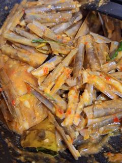 Foto resep Kerang bambu saus padang