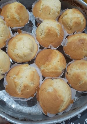 Una foto de Cupcakes de naranja