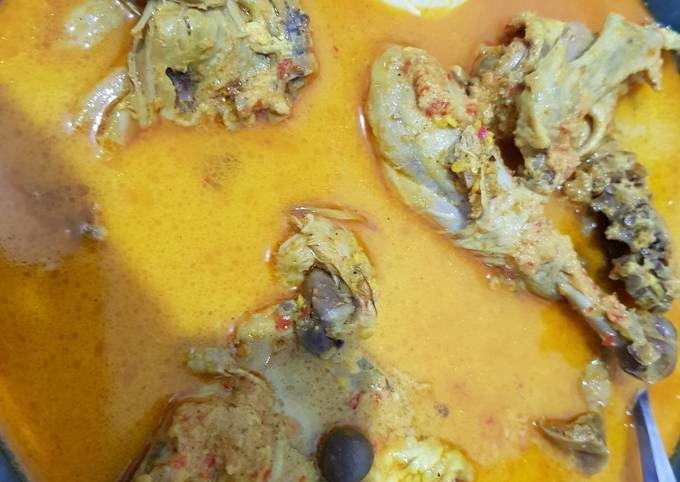 Gulai ayam Padang praktis