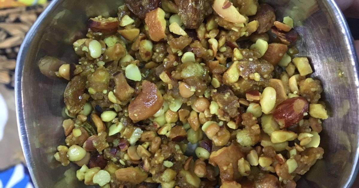 Dry fruit mixture Recipe by Pradeep Khare Cookpad