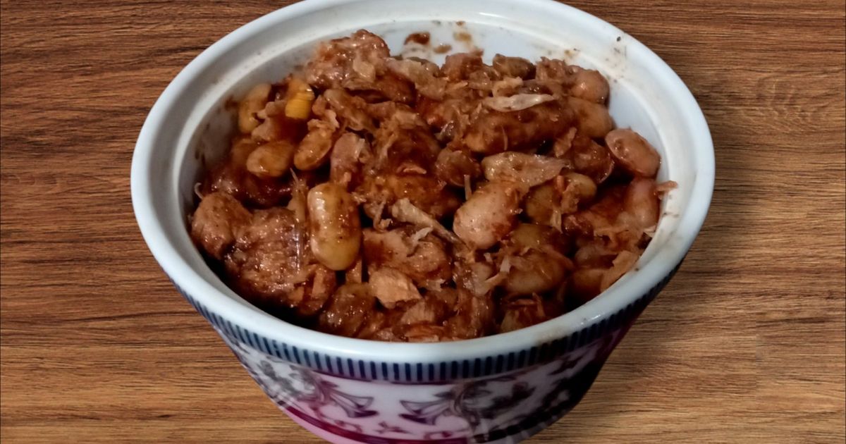 Rendang Kacang Merah
