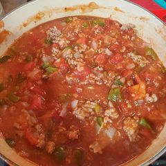 A picture of Spagetti Sauce.