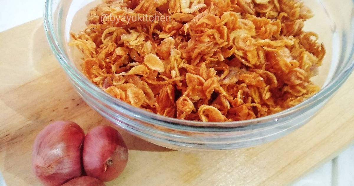 599 resep bawang goreng crispy enak dan sederhana - Cookpad