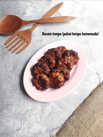 Cara Gampang Membuat Bacem tempe (pakai tempe homemade) yang Enak Banget