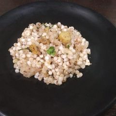 A picture of Sabudana khichdi.