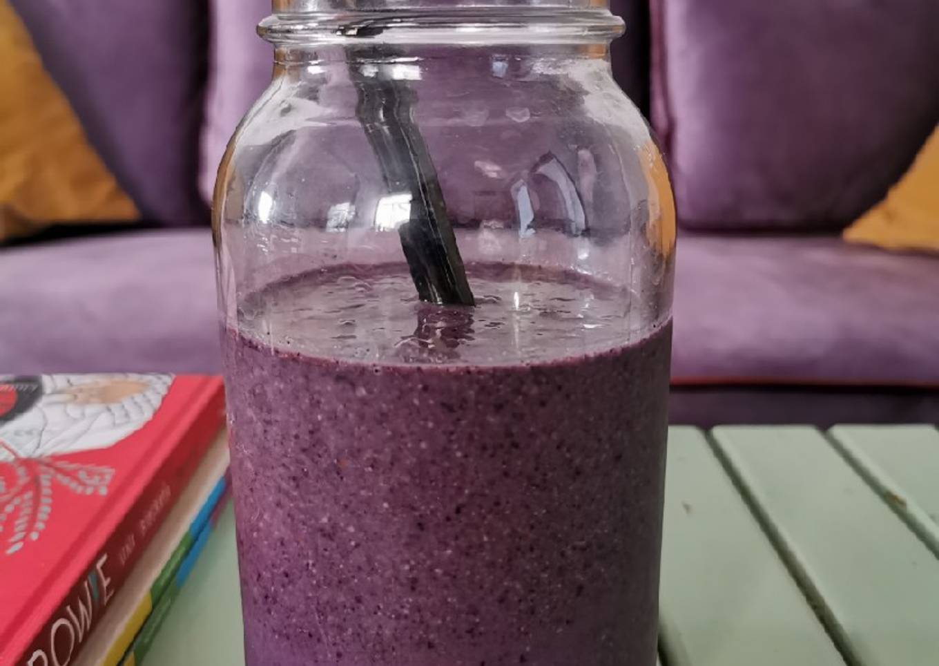 Smoothie de blueberry