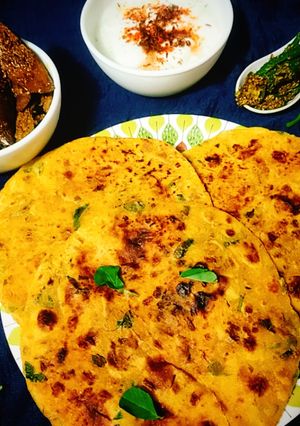 मेथी थेपला (methi thepla recipe in hindi) रेसिपी मुख्य फोटो