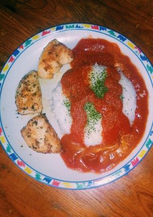 Una foto de Arroz con pollo 🍚🐔