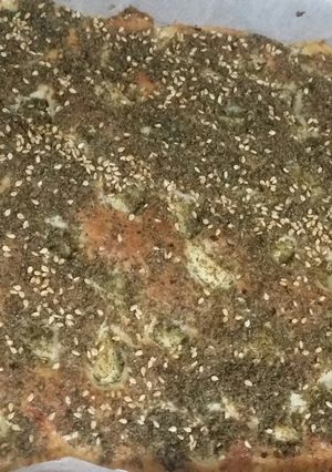 صورة لوصفة كيكه الزعتر بالجبن الكيري