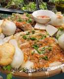 Mâm bánh thập cẩm : ram ít, bột lọc, nậm